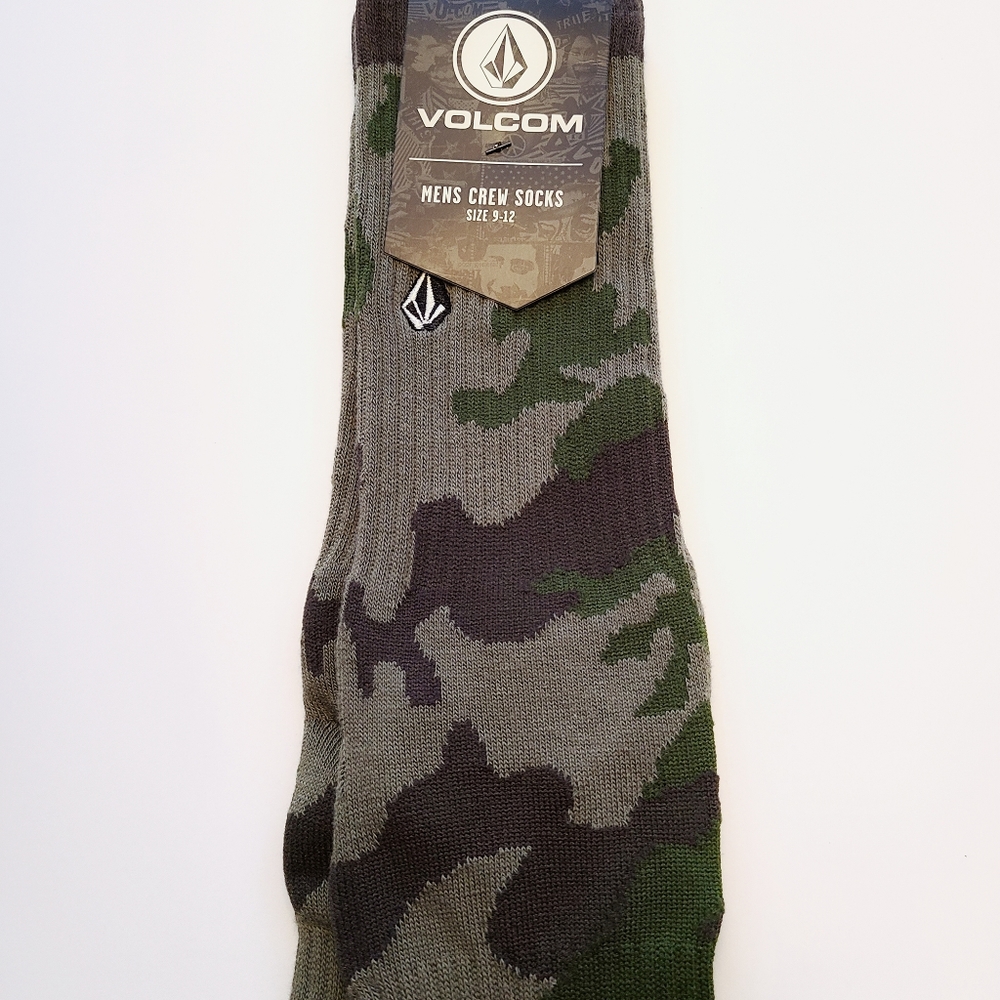NWT VOLCOM Vibes Army crew height - Picture 4 of 5